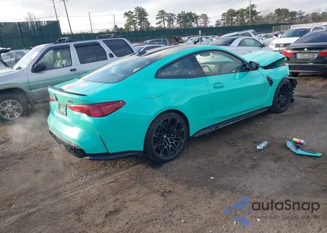 2025 BMW M4 Competition xDrive z USA, uszkodzony, nr VIN WBS33HK06SCS09205